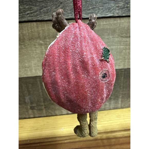 Boyds Bears "Danglemoose Sweetooth" Ornament Peppermint Moose In Box - Picture 2 of 3